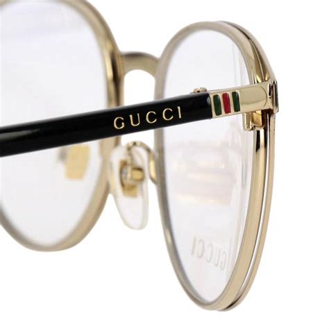 lentes gucci originales para hombre precio|men's Gucci clear lens glasses.